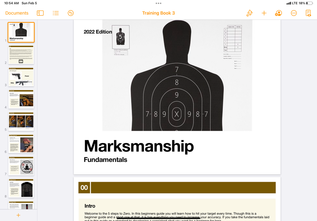 Millennial Manual : Marksmanship Guide 5 skills to increase your consistency and accuracy.